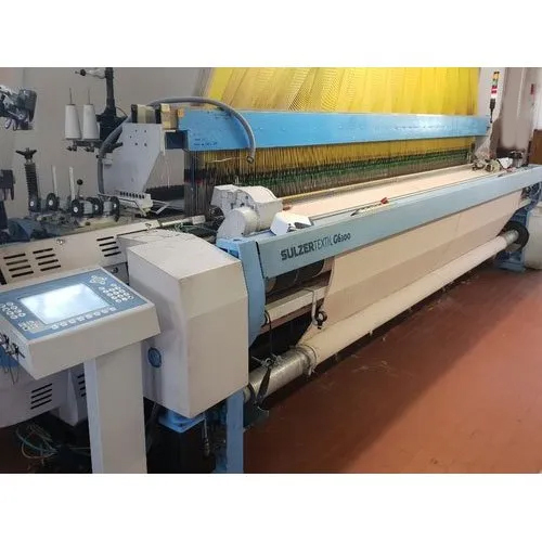 G6300 Sulzer Textile Rapier Weaving Loom Machine - Color: White