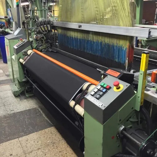 HTV Dornier Rapier Loom - Mild Steel, 2100 mm Working Width, 14 Levers, Green, 12-18 kW Power | Used Machine with Warranty