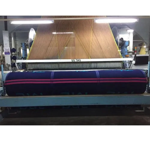 Terry Rapier Loom Sulzer With Jacquard - Color: Blue