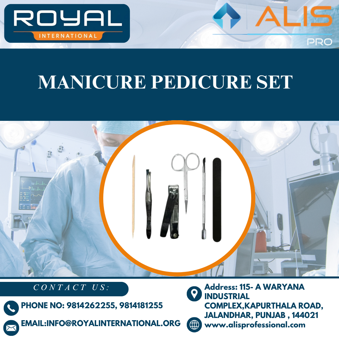 SS Manicure Pedicure Set