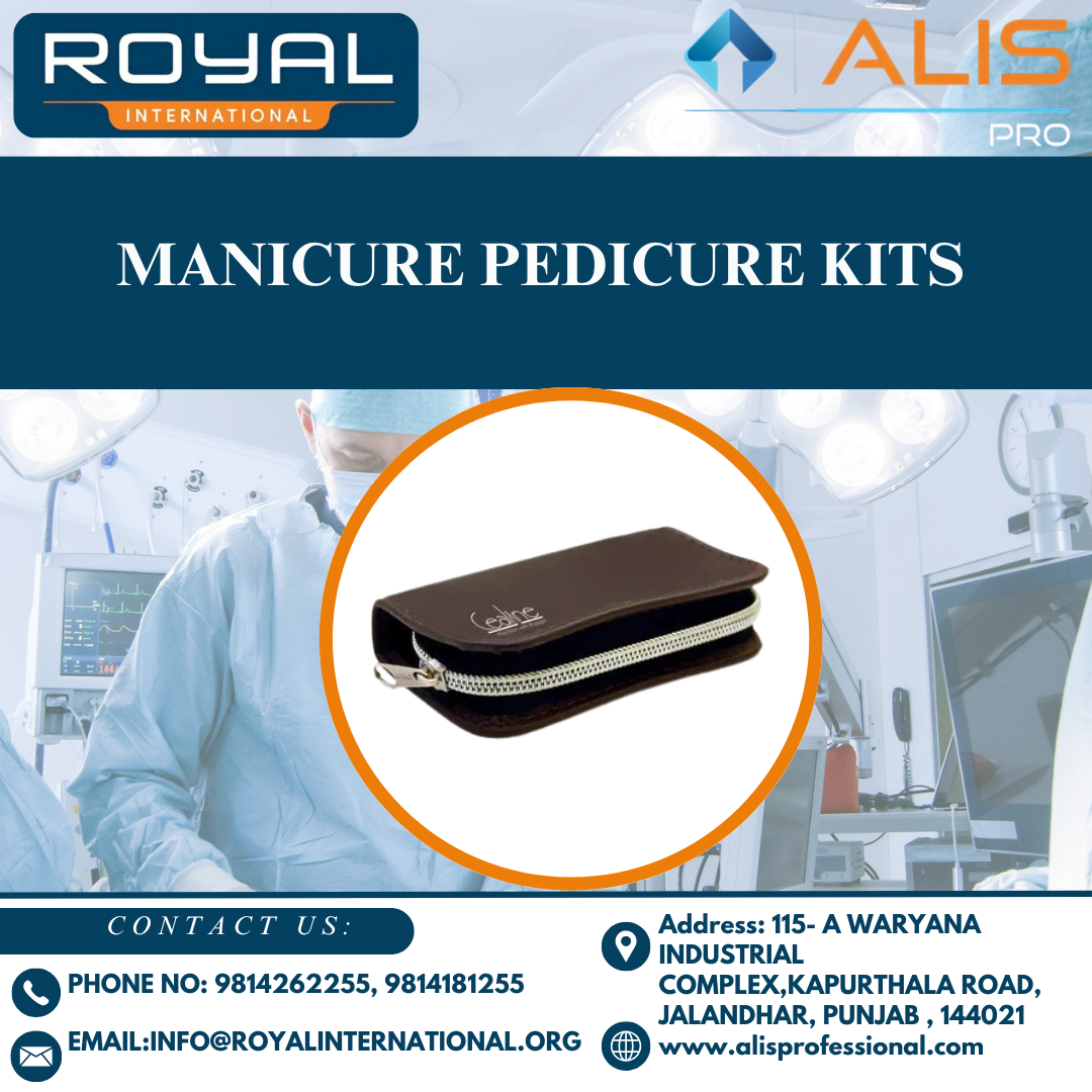 Manicure Pedicure Kits - Color: Brown