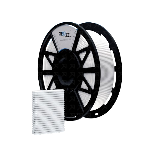 White Fab PETG 3D Printing Filaments