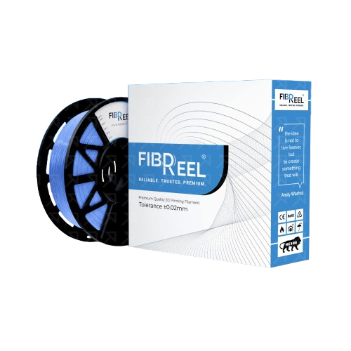 Blue Premium Fab Silk PLA 3D Printing Filaments