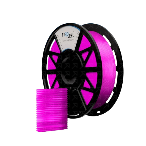 Magenta Premium fab Glass PLA 3D Printing Filaments