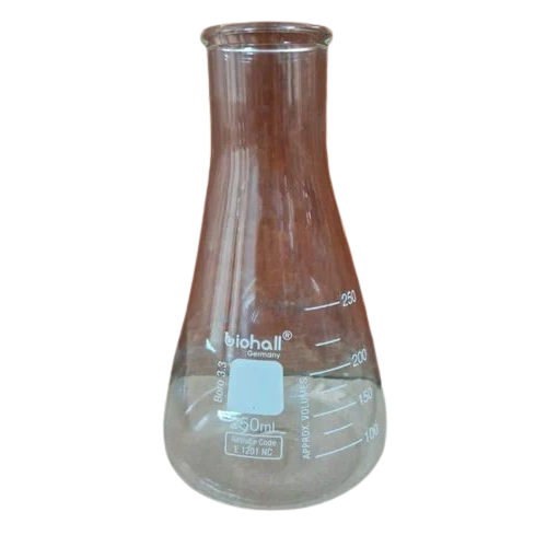 Glass Conical Flask - Color: Transparent