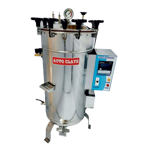 Stainless Steel Vertical Autoclave - Application: Lab