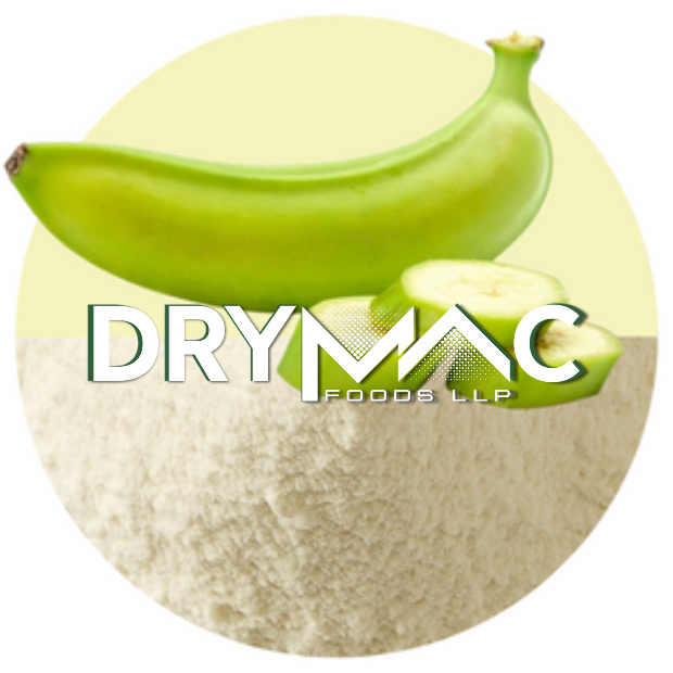 Spray Dried Green Banana Powder - White, Fine Powder | 12 Months Shelf Life, Water Soluble, Ideal For Instant Beverages & Bakery Applications