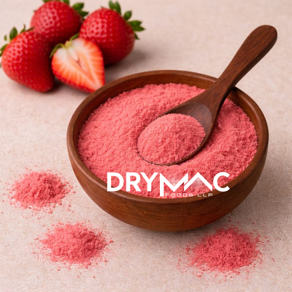 Spray Dried Strawberry Powder - Shelf Life: 12 Months