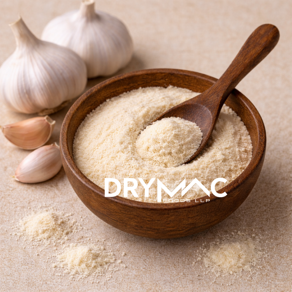 Spray Dried Garlic Powder - Fine Powder, 12 Months Shelf Life | Versatile for Instant Beverages, Health Foods, Bakery Products, and Jellies