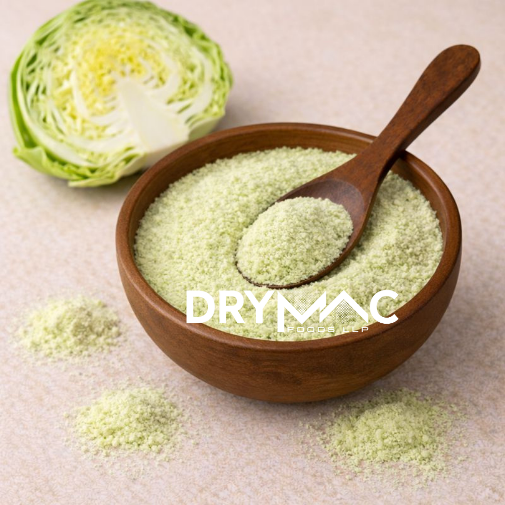 Spray Dried Cabbage Powder - Fine Powder, 12-Month Shelf Life | Water Soluble, Ideal for Beverages, Health Foods, Bakery Goods, Baby Foods, and Jellies
