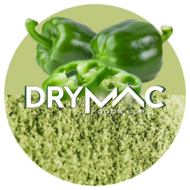 Spray Green Capsicum Powder - Fine Powder Form, 12 Months Shelf Life, Water Soluble | Ideal For Beverages, Health Foods, Bakery, Baby Foods, Jellies