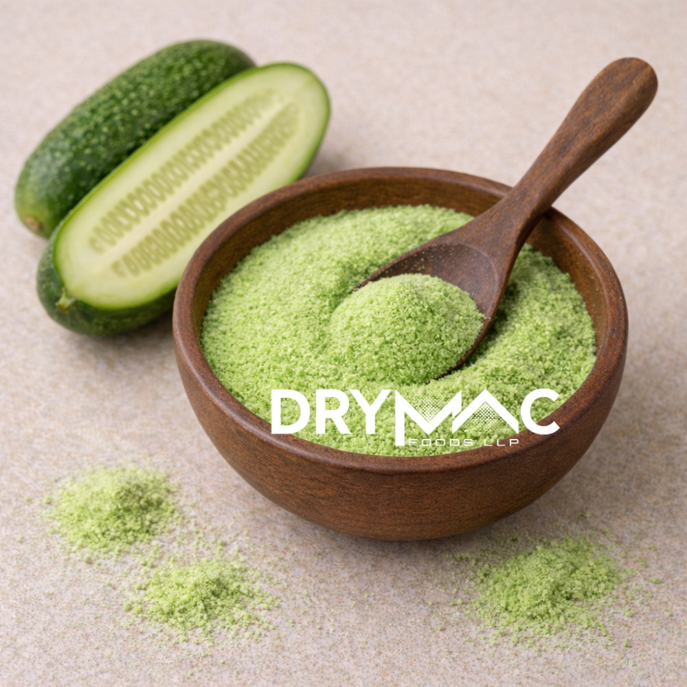 Spray Dried Cucumber Powder - Fine Powder Form, 12 Month Shelf Life | Highly Soluble for Instant Beverages, Health Foods, Bakery Products, Baby Foods, and Jellies