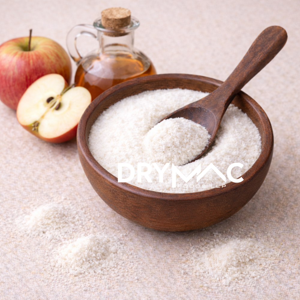 Spray Dried Apple Vinegar Powder - Color: Yellow