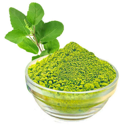 Dehydrated Tulsi Powder - Color: Green Color