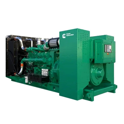 Cummins C1250D6E Three Phase Diesel Generator - Color: Green