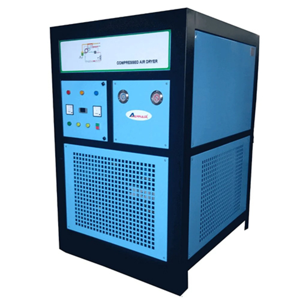 Annair Compressed Air Dryer - 400x550x580 mm, Blue Finish | 40 kgf/cm2 Pressure, Electric Powered, Industrial Efficiency