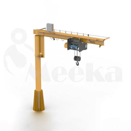 Wall Mounted Slewing Jib Crane - Application: Factory