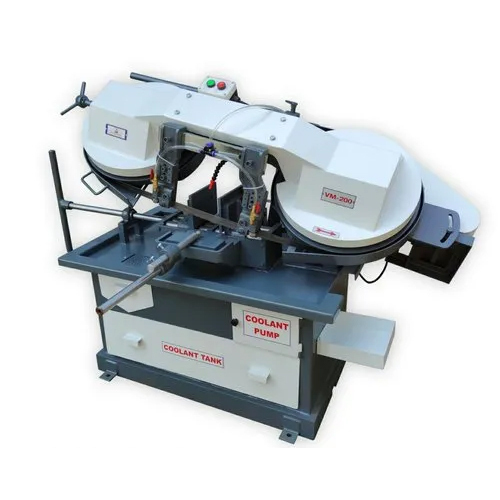 Vm 200 Manual Band Saw - Color: White & Grey