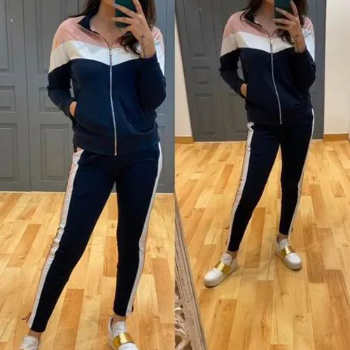 Ladies Tracksuit - High-quality Multicolor Design, Regular Fit For Women Of All Ages, Available In All Sizes