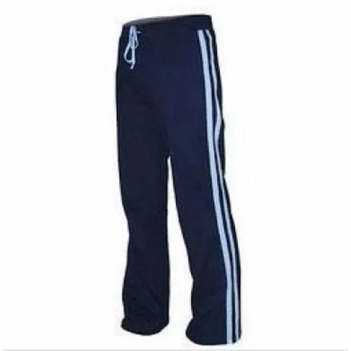 Boys Sports Lower - Cotton Blend, All Sizes Available, Vibrant Blue Color, Regular Fit for Men | High-Quality Sports Bottom Wear for Active Adults