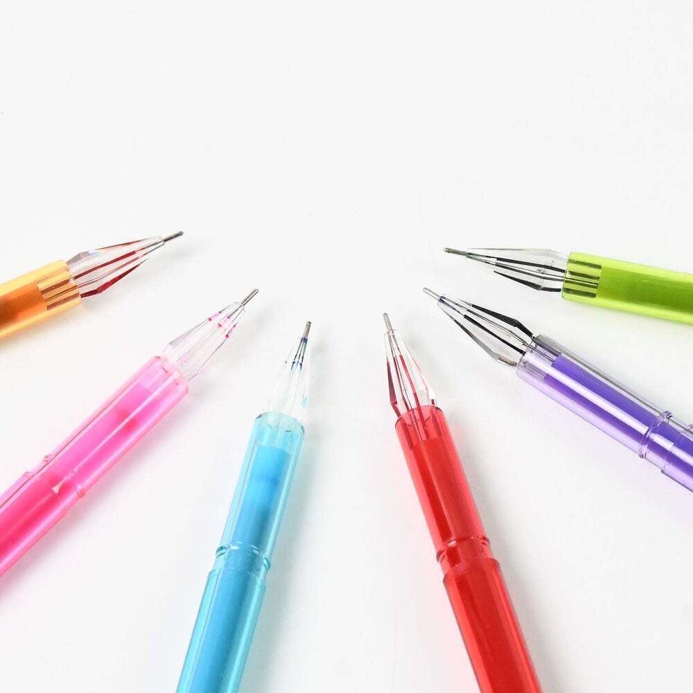 Multi Colour Gel Pen Set, Set Of 6 Colourss