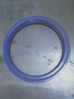 Dome Valve Seal - Silicon Rubber Material, Rigid Shape Ring Gasket, Custom Colors Available for Industrial Use