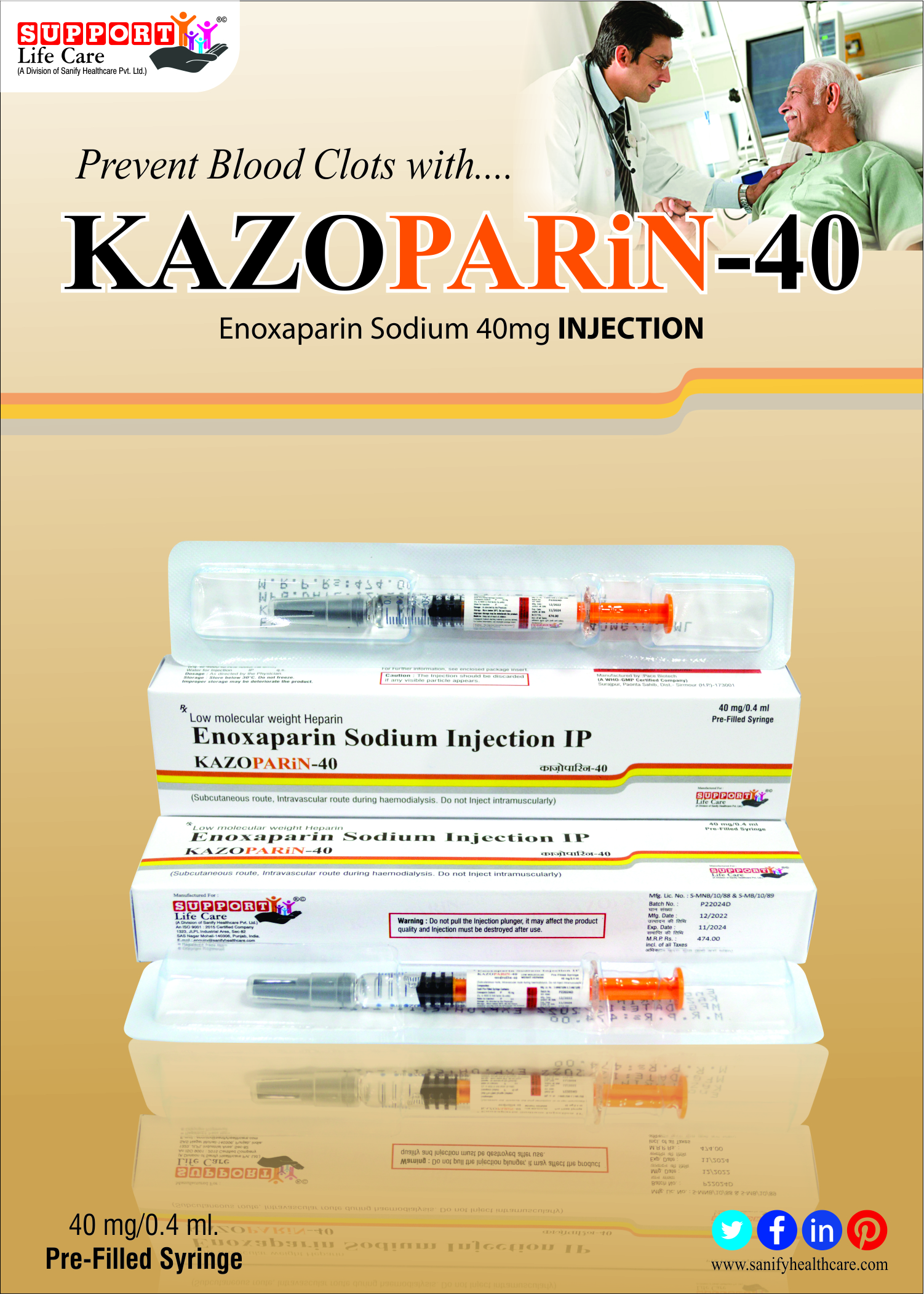 KAZOPARIN 40