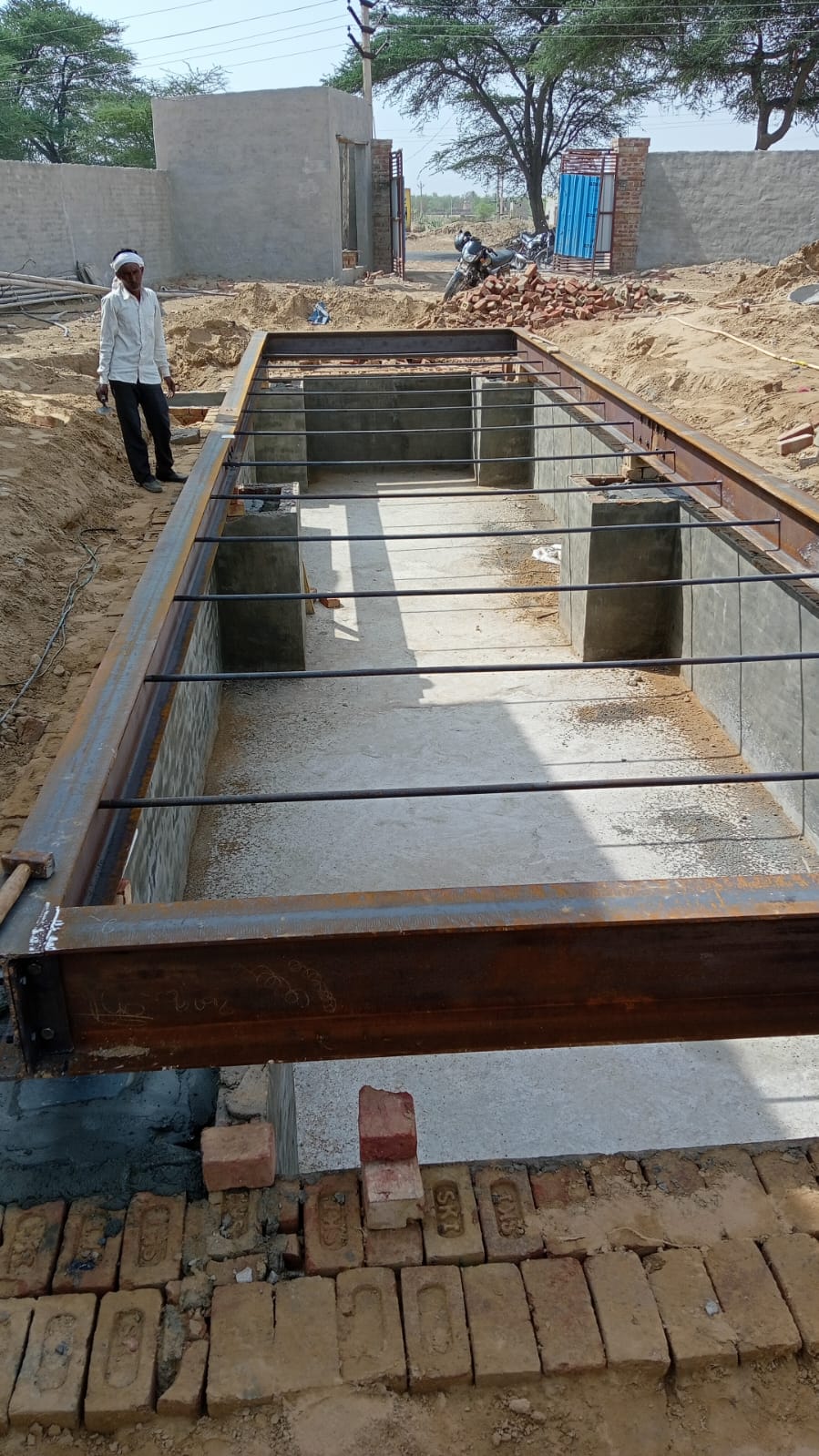 Semi Rcc Electronics Weighbridge - Loading Capacity: 150 Tonne