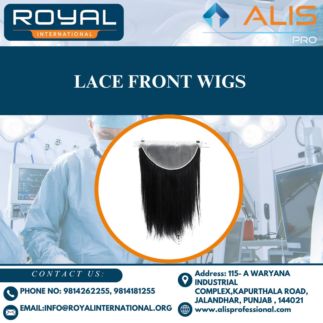 Lace Front Wigs - High-Quality Synthetic Hair, Customizable Lengths & Colors - Natural Look & Comfort Fit