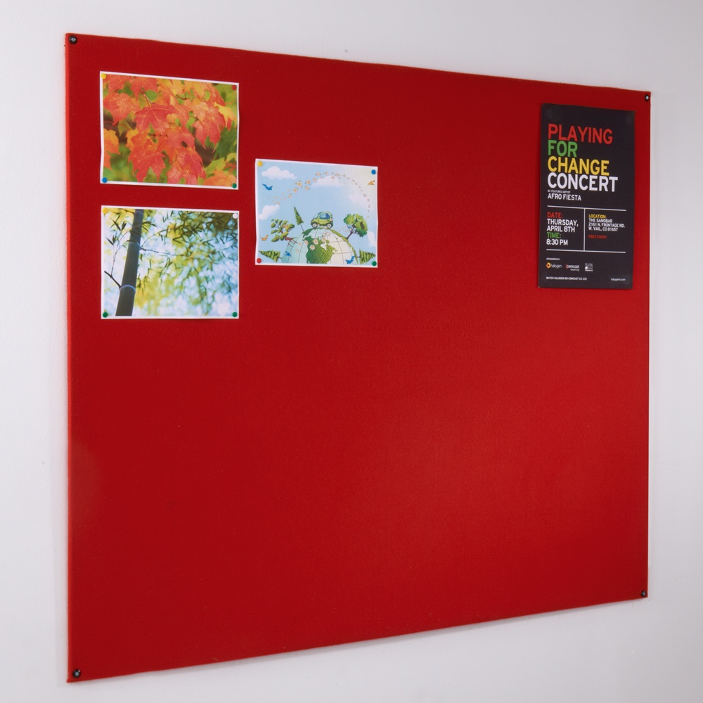 Soft Board Pin Board - Material: Satin-finish Alloy Aluminium