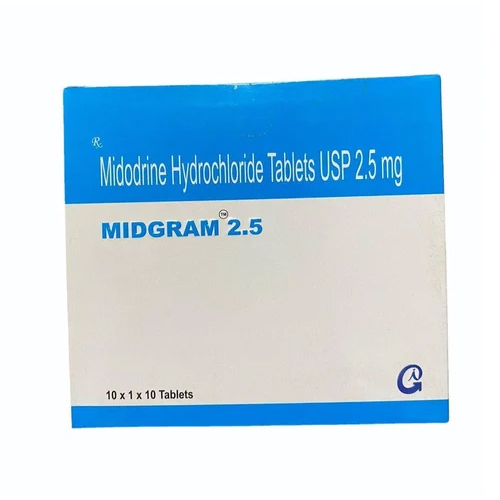 Midodrine Hydrochloride Tablet - Drug Type: General Medicines