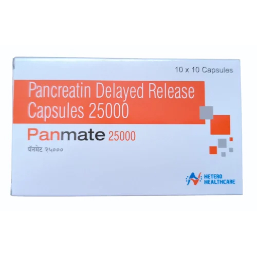 Panmate 25000 Capsules - Drug Type: General Medicines