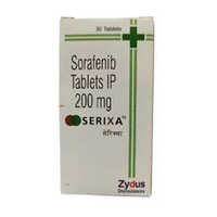 200mg Sorafenib Tablets Ip - 30 Tablets Pack, Prescription Medicine For Oncology Care, Ideal Storage In Dry & Cool Place