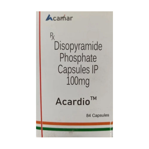 100Mg Disopyramide Phosphate Capsules Ip - Drug Type: General Medicines