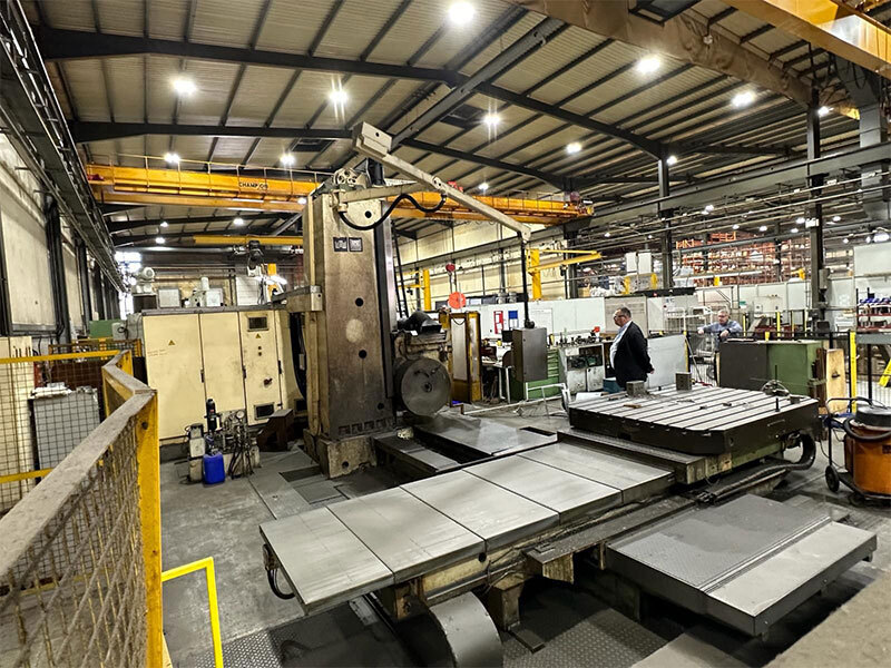 Cnc Horizontal Boring Wmw Bft 130/7 - Automatic Grade: Semi-Automatic