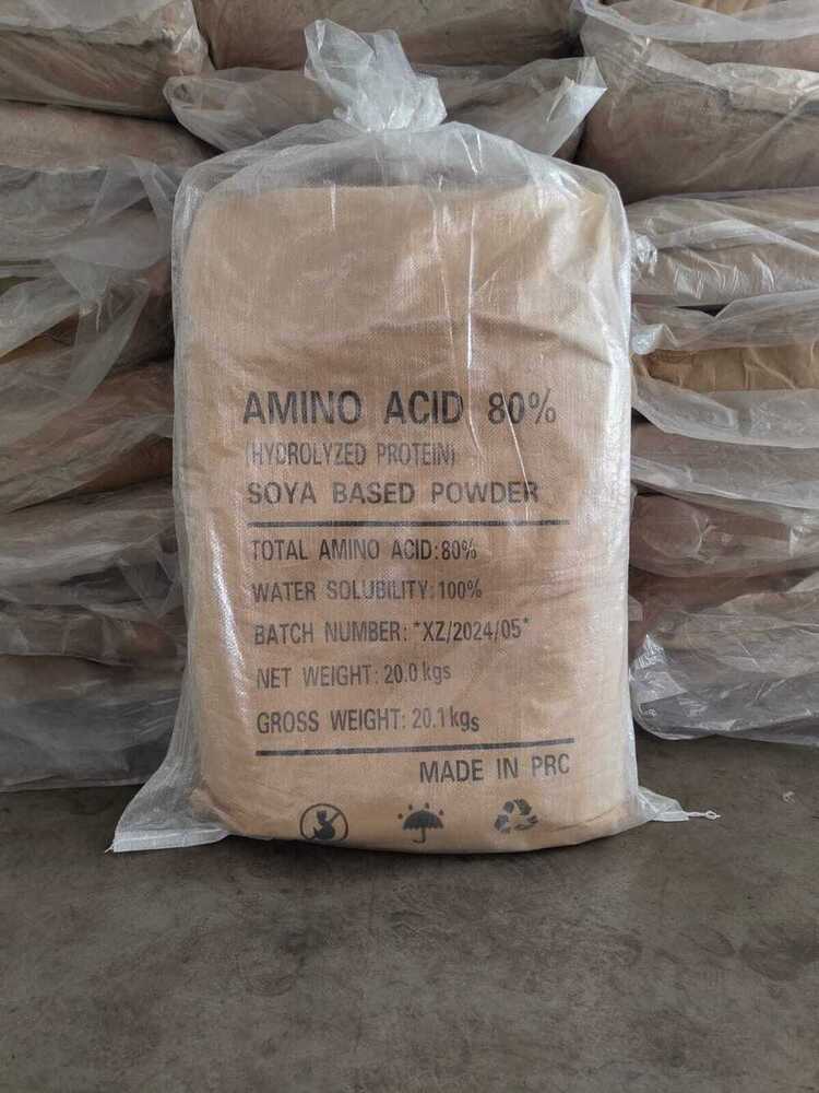 Amino Acid 80% - Color: Brown Powder