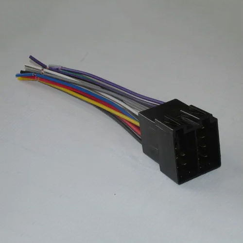 Universal Car Wire Harness - Color: Black