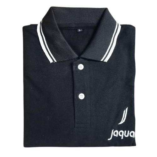 Black Color Coller T Shirt