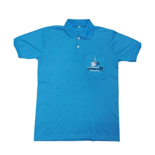 Blue Color Corporate Polo T-shirt