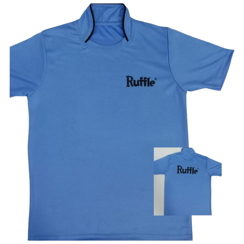 Sky Blue Polyster t-shirt