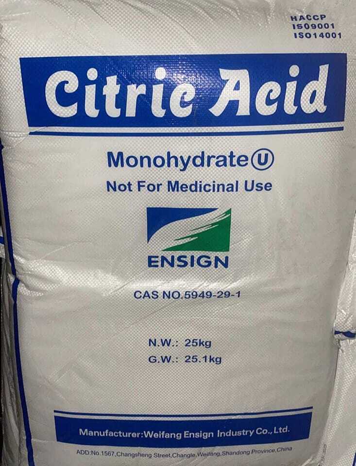 CITRIC ACID MONOHYDRATE