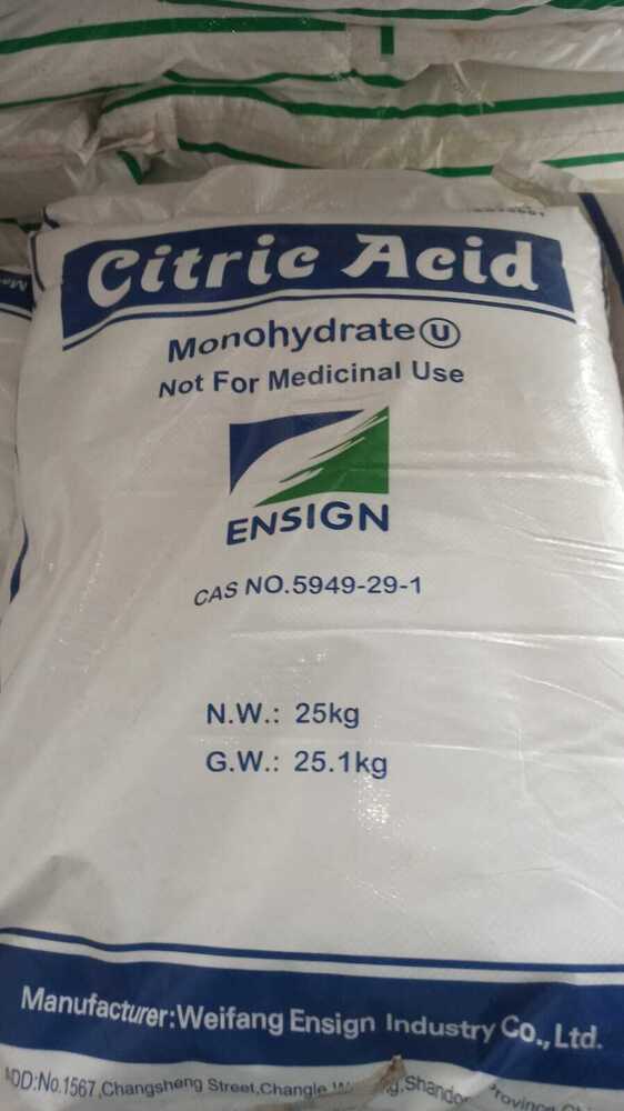 CITRIC ACID MONOHYDRATE