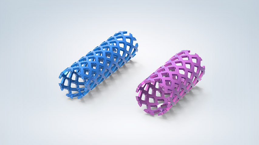 Mesh Cage Titanium - Various Diameters (10mm To 26mm) & Lengths (60mm To 100mm) | High-quality Biocompatible Material, Radiolucent Design