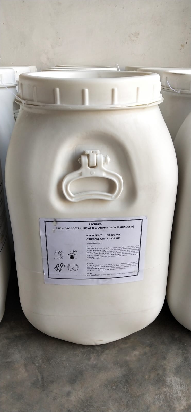 Tcca 90 Chemical - 99% Pure Powder, Cas No: 24634-61-5 | Surface Disinfectant, Soluble, 2-year Shelf Life, Room Temperature Storage