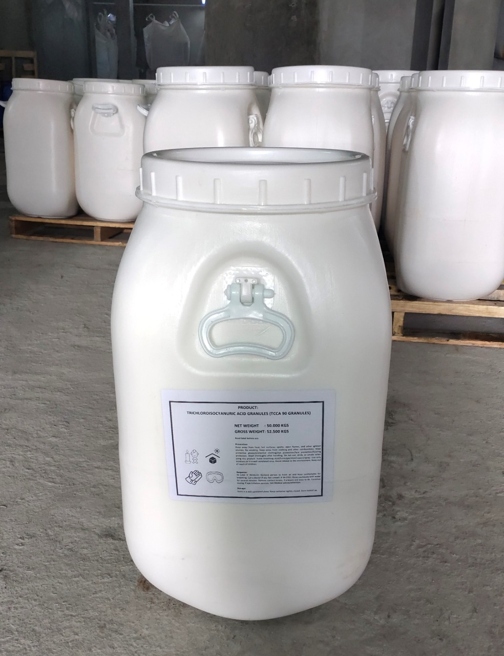Tcca 90 Chemical - 99% Pure Powder, Cas No: 24634-61-5 | Surface Disinfectant, Soluble, 2-year Shelf Life, Room Temperature Storage