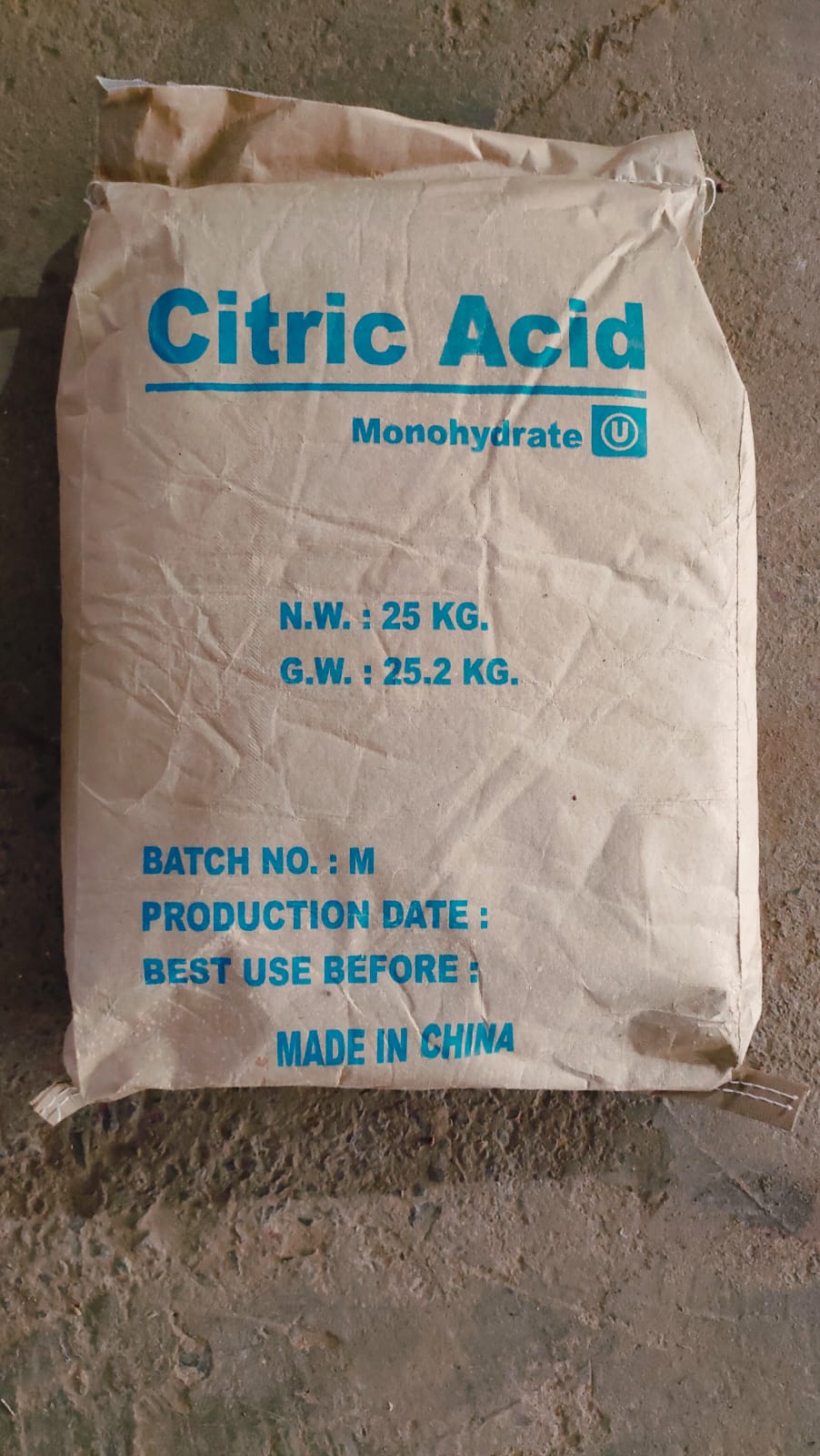 CITRIC ACID INDUSTRIAL