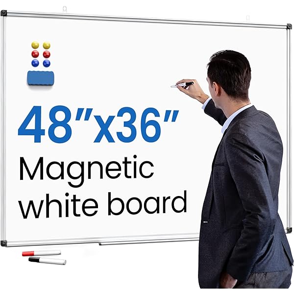 RC White Resin Coated Magnetic Writing Board