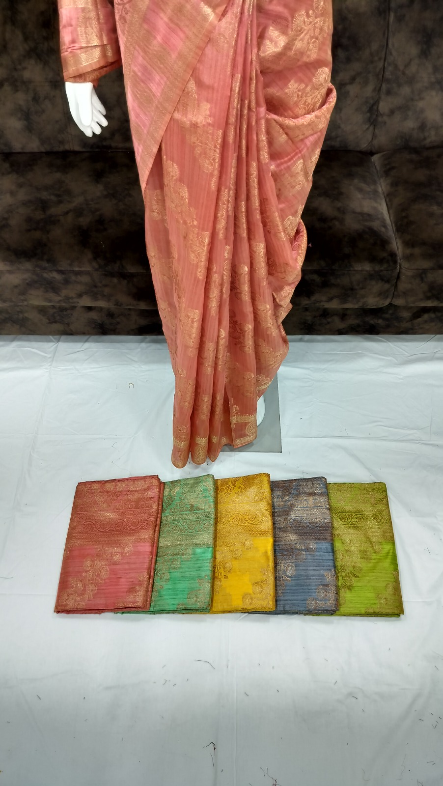 Banarasi Chanderi Silk Gulabo Collection a   Premium Quality for Wholesale Buyers