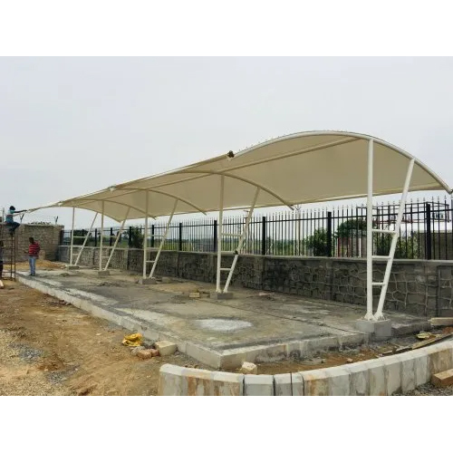 Designer Car Parking Tensile Structure