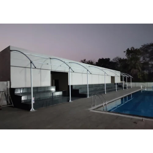 Swimming Pool Tensile Shade Structure